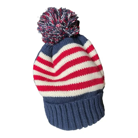 American flag warm kids hat - Picture 2 of 4